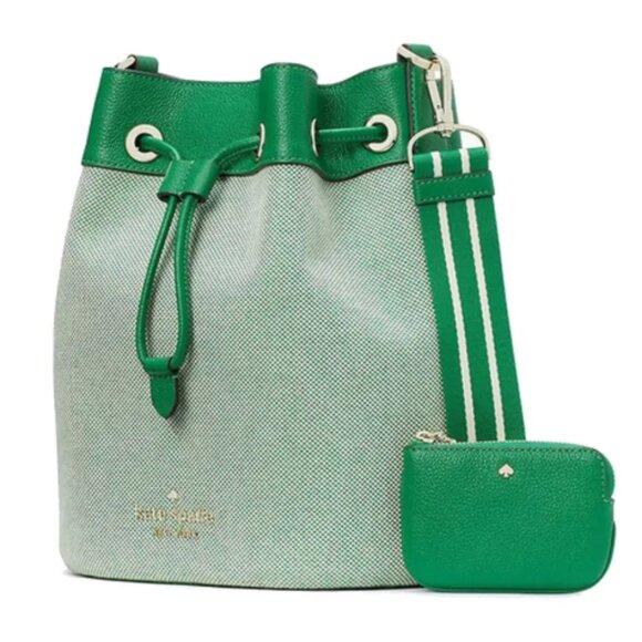 Kate Spade Rosie Bucket Bag in Green Bean - Picture 11 of 14
